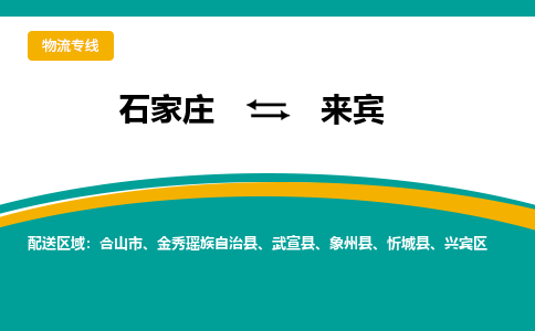 石家庄到来宾物流专线-石家庄至来宾货运高效低价，一站式物流服务