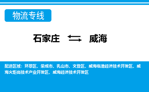 石家庄到威海物流专线|整车+拼车|个人+公司|可打包装|全区域