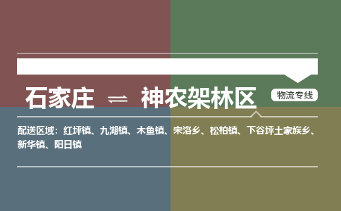 石家庄到神农架林区物流专线/一站直达神农架林区