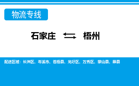 石家庄到梧州物流公司|石家庄到梧州货运|精品专线