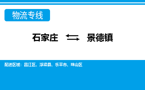 石家庄到景德镇物流公司专线|石家庄到景德镇长途搬家货运-合作共赢