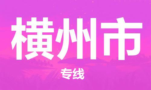 石家庄到横州市物流公司专线快运-省市县+乡镇+闪+送