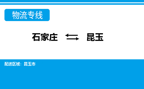 石家庄到昆玉物流专线/一站直达昆玉