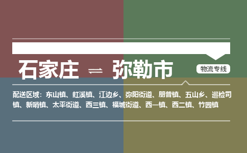 石家庄到弥勒市物流公司-石家庄至弥勒市物流专线