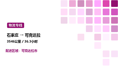 石家庄到可克达拉物流专线,石家庄到可克达拉物流公司（县/镇-直达派送）